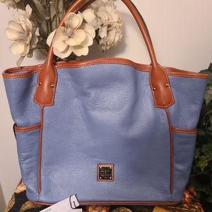 💙🦋 Dooney Pebble Leather Kristen Tote 🦋💙